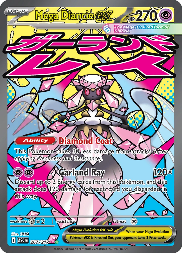 Mega Diancie ex · 267/217