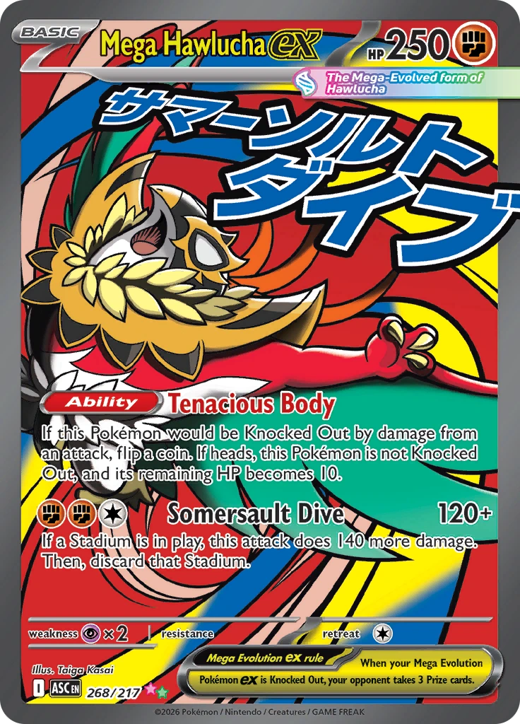 Mega Hawlucha ex · 268/217