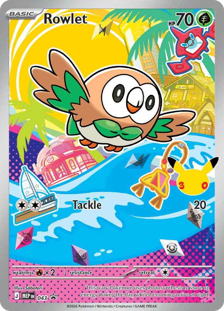 Rowlet · 043 Promo