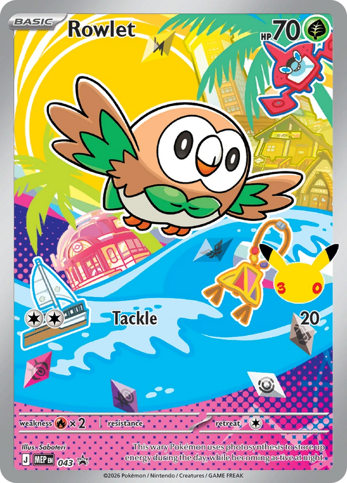 Rowlet · 043 Promo