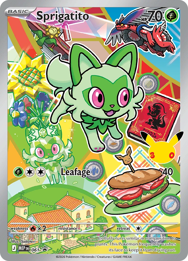 Sprigatito · 061 Promo