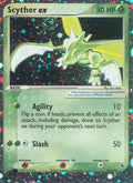 Katalogbillede: Scyther ex · 102/109
