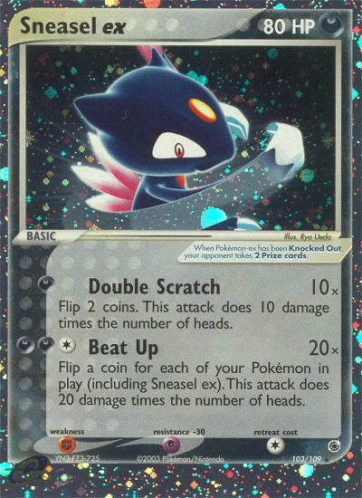 Sneasel ex · 103/109