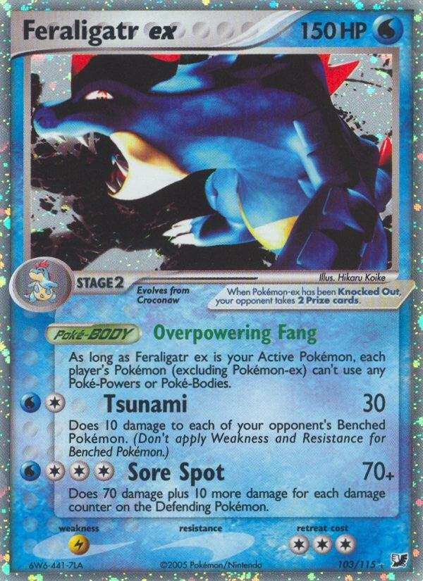 Feraligatr ex · 103/115