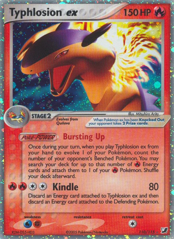 Typhlosion ex · 110/115
