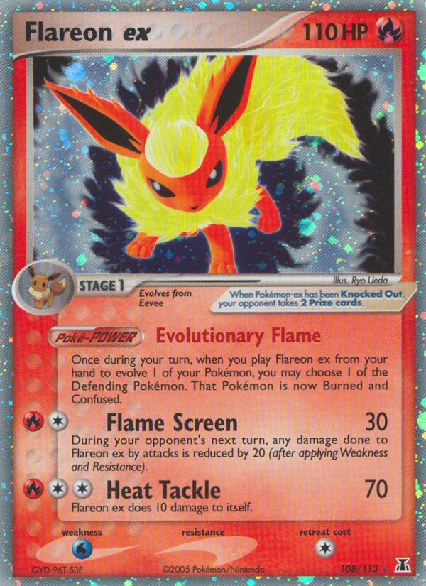 Flareon ex · 108/113
