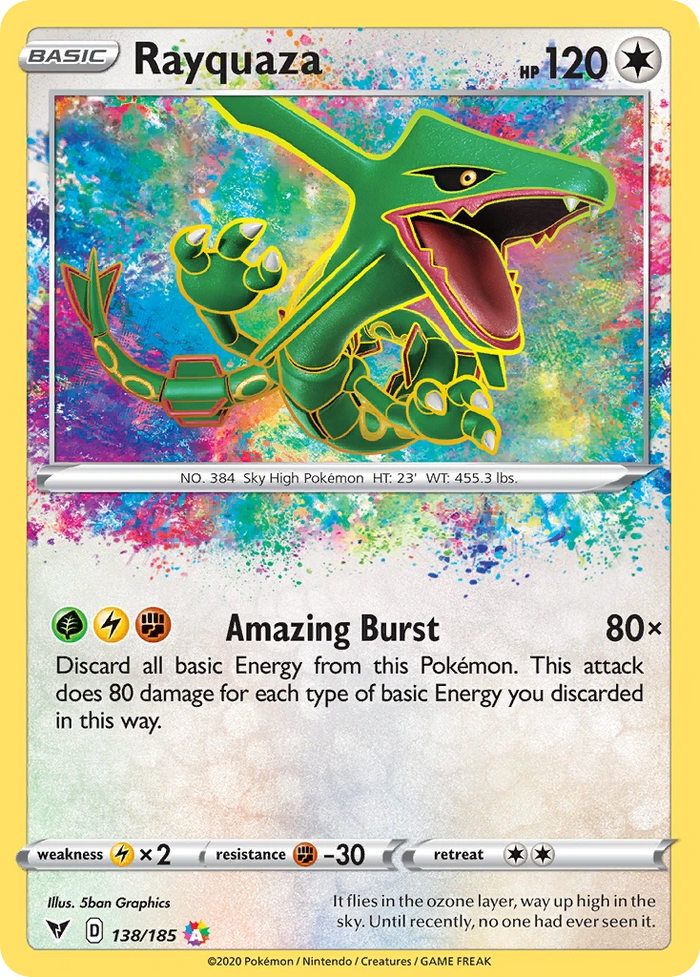 Rayquaza · 138/185