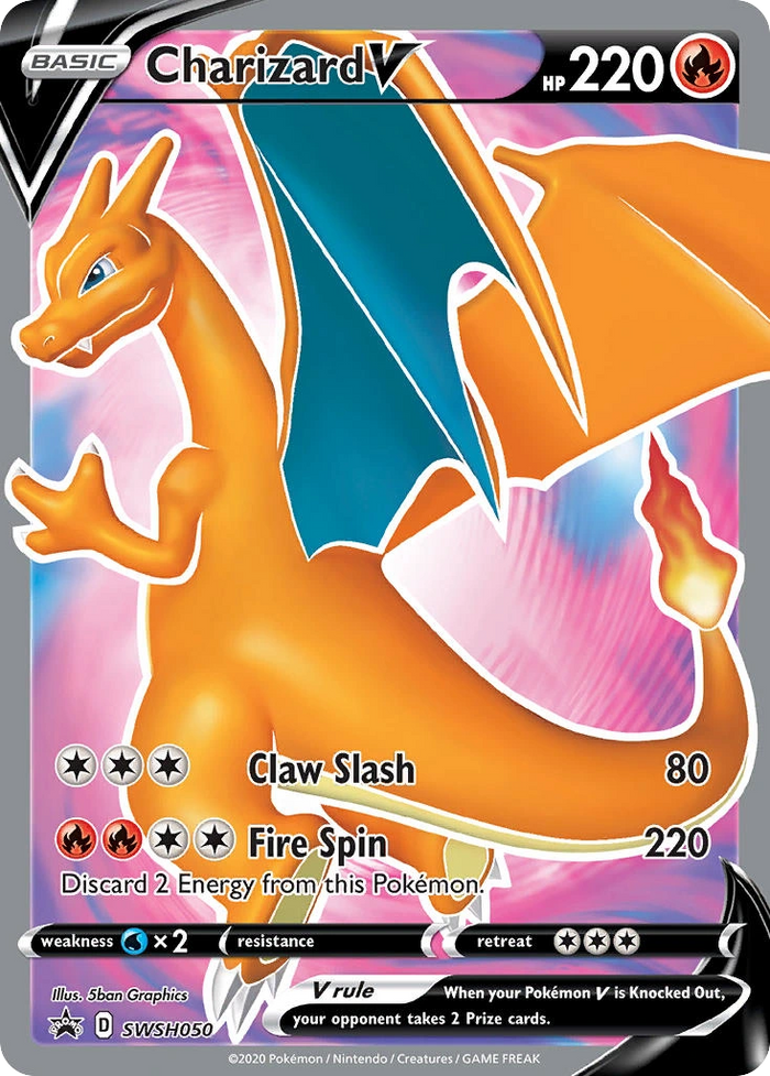 Charizard V · SWSH050 Promo